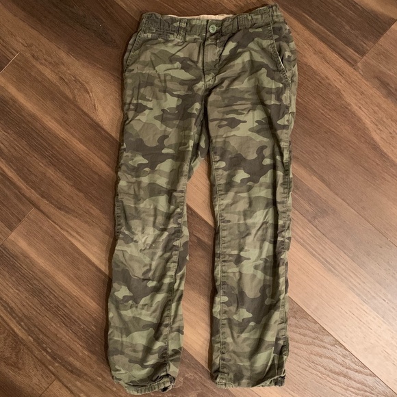 fleece lined camouflage pants